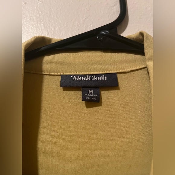 Mustard ModCloth Shirt - Picture 3 of 5